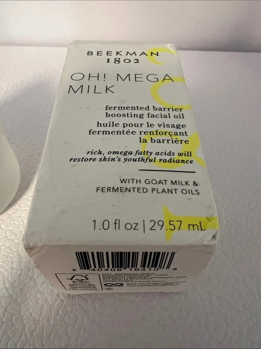 Beekman 1802 Oh! Mega Milk fermented barrier boosting facial oil